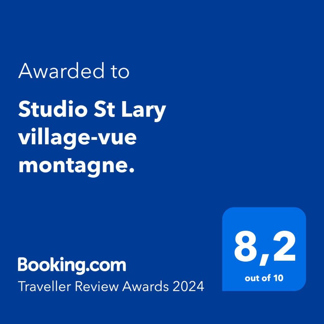 Studio St Lary Village-Vue Montagne. Сен-Лари-Сулан Екстериор снимка