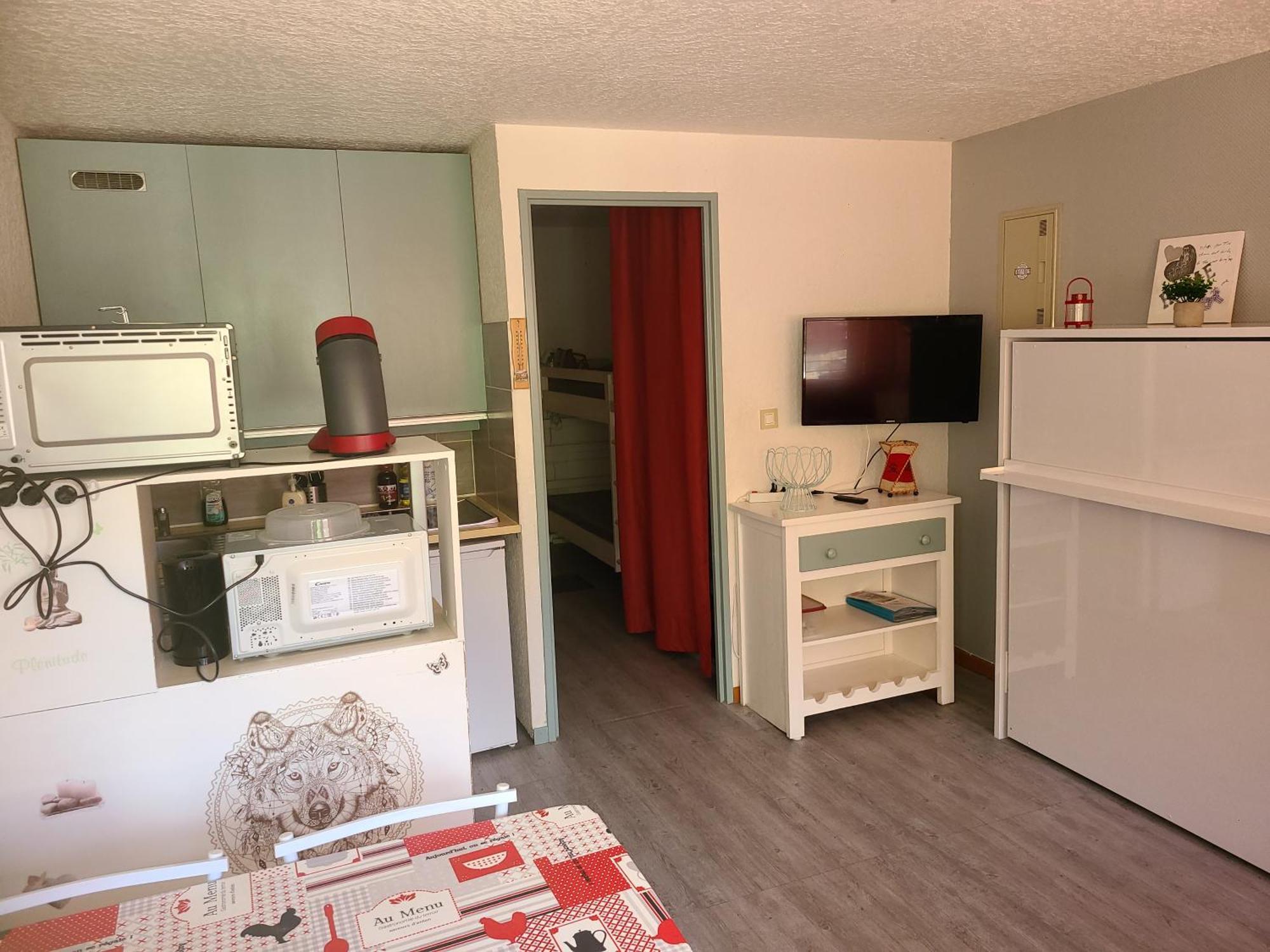 Studio St Lary Village-Vue Montagne. Сен-Лари-Сулан Екстериор снимка