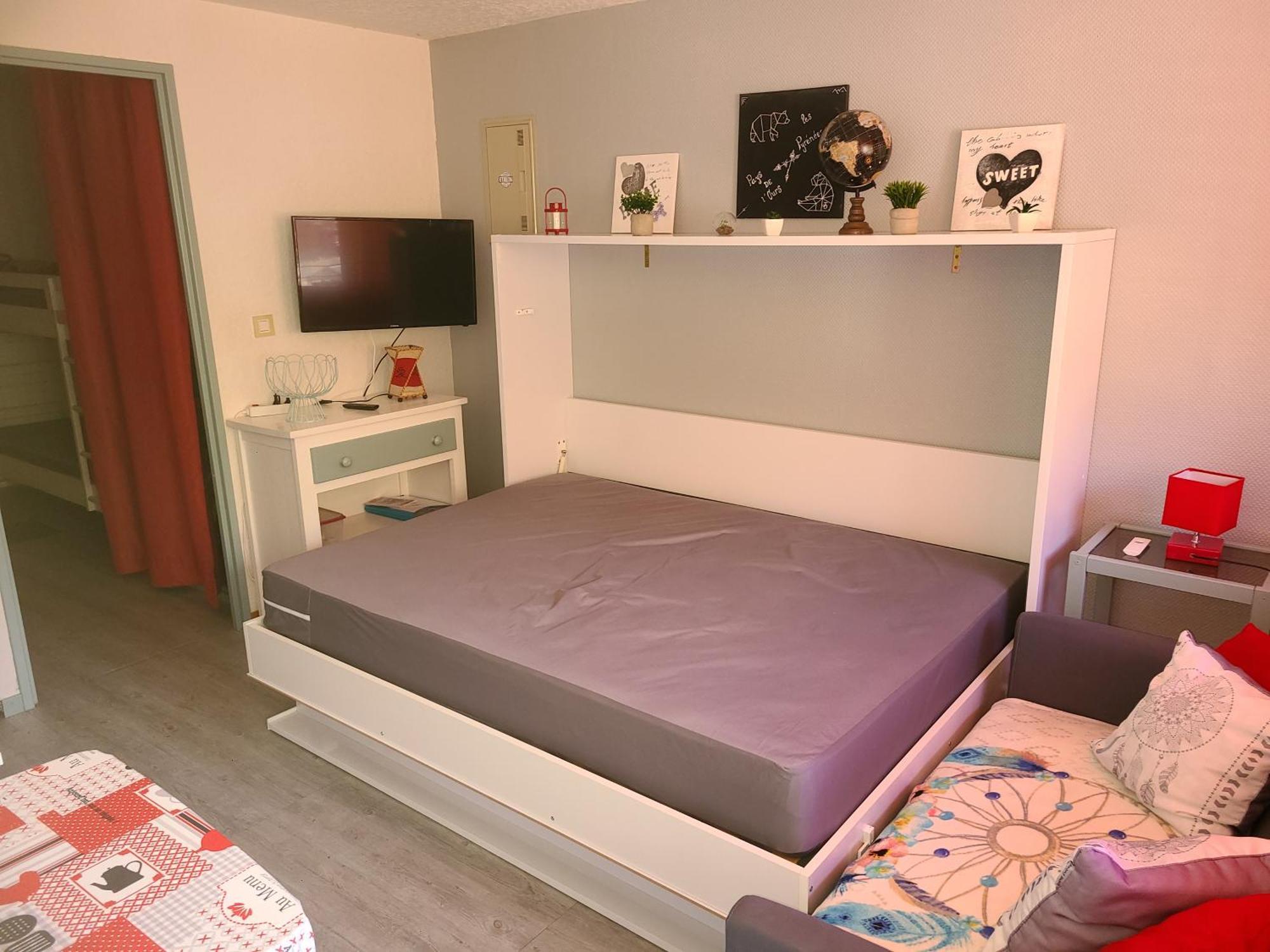 Studio St Lary Village-Vue Montagne. Сен-Лари-Сулан Екстериор снимка